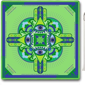 Tapis de <span class=keywords><strong>jeu</strong></span> portable de luxe pour enfants, multi-jeux, résistant à l'eau, antidérapant, en caoutchouc, pour Mahjong, cartes, jeux de société, <span class=keywords><strong>jeu</strong></span> silencieux en intérieur - Product Image 2