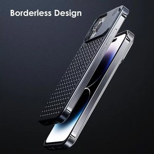 เคสโทรศัพท์มุมโลหะไร้ขอบสุดหรูรุ่นใหม่สำหรับ iPhone 17 16 Pro Max, เคสโทรศัพท์แม่เหล็กอะลูมิเนียมสำหรับ iPhone 17 - Product Image 4