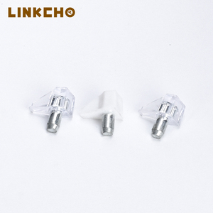 Đồ Nội Thất Phần Cứng Nhựa Trong Suốt Chốt Kính Kim Loại Kệ Hỗ Trợ Với Chân Đế Kệ Chủ Sở Hữu Pins Cho Tủ Gỗ Kệ - Product Image 4