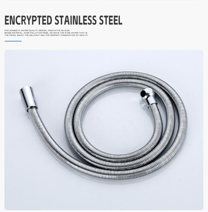 Doccia moderna a doppio manico in acciaio inossidabile Set doccia termostatica a parete multifunzione pressurizzata da bagno doccia - Product Image 5