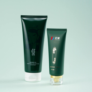 <span class=keywords><strong>Tubo</strong></span> per Crema Viso <span class=keywords><strong>Verde</strong></span> Teal Scuro con Tappo Dorato per Idratanti e Prodotti Skincare Naturali - Campione Gratuito - Product Image 2