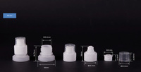 Bouchons à vis en plastique de 22 mm avec bec verseur pour sacs debout