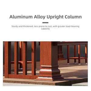 Nhà sản xuất cung cấp mái hiên cong hiện đại theo phong cách Trung Quốc gian hàng cho sân Chùa Phật Giáo - Product Image 6