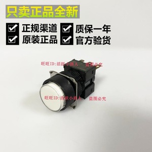 <b>Push</b> <b>Button</b> <b>Switch</b> A16L-TGM-24D-1 1NO Screw Terminal Plastic Start <b>Button</b> Japan Made - Product Image 3