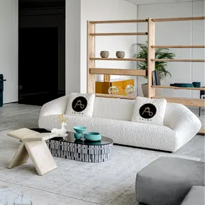 休息室花式组合客厅套装沙发双人面料现代低价长沙发家居家具