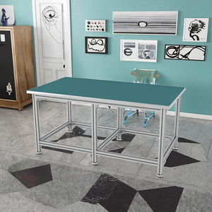 Bancs de travail portables légers et faciles à assembler, table de travail série 6000, poste de travail électronique pour ligne d'assemblage et traitement de découpe - Product Image 2