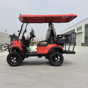 <span class=keywords><strong>Chariot</strong></span> de golf électrique à batterie au lithium 4 <span class=keywords><strong>places</strong></span> personnalisé en usine ODM <span class=keywords><strong>chariot</strong></span> électrique pour parc d'attractions voiture de réception vélo de plage - Product Image 1