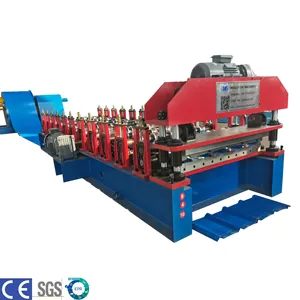 840 máquina de prensagem de rolo de telhado folheado equipamento de dobra a frio personalizado para exportação