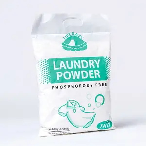 Factory Wholesale Price Mass Production Of New Arrival Affordable Household Bulk Light Blue Washing Powder