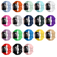 Bracelet de montre en silicone gravé sur mesure, motif floral, logo personnalisé pour Apple Watch 38/40/41/42/44/45/46/49 mm