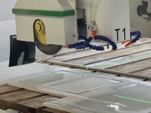 Routeur <span class=keywords><strong>CNC</strong></span> entièrement automatique à 4 axes, scie à pont, <span class=keywords><strong>machine</strong></span> de polissage et de chanfreinage de pierre, moteur servo, haute efficacité, puissance 15 kW, granit, marbre - Product Image 5