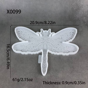 Molde de Silicona para Resina Hecho a Mano, Estilo Ins, Adornos Decorativos y Herramientas para Pasteles, Molde de Yeso para Resina - Product Image 4