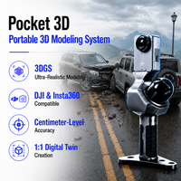 Escáner 3D Portátil Foxtech Pocket 3D Reality Capture LiDAR 3DGS para Reconstrucción, Medición y Documentación Digital