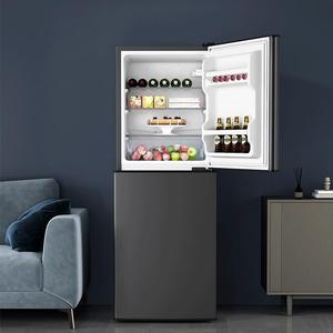 Refrigerador Eléctrico Compacto de Acero Inoxidable de 30L-205L, Doble/Tres Puertas, Sin Escarcha, Enfriamiento y Congelación, Temperatura Electrónica - Product Image 1