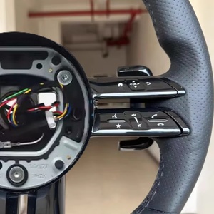 Volante de cuero automático para <span class=keywords><strong>Mercedes</strong></span>-<span class=keywords><strong>Benz</strong></span> clase W204 W205 AMG W212 W213 W447 W463 GLC GLA C63 E63 S63 - Product Image 6