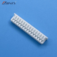 Connecteur femelle JINDA 1.25T-1-15Y 1.25mm 15 broches en nylon blanc pour câble-câble, boîtier d'alimentation PCB DC 125V 1A 32~28AWG, sertissage rectangulaire