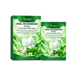 แผ่นละลายโปรไบโอติก OEM Oral Microbiome Probiotic รุ่น K12 M18 สองสายพันธุ์ 1.25 พันล้าน CFU รสชาติมินต์ ช่วยให้ลมหายใจสดชื่น บำรุงสุขภาพช่องปาก - Product Image 2