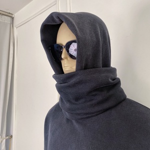 Felpa con Cappuccio Oversize da Uomo, Personalizzata, Stile Streetwear, in Pile, con Maschera Integrata, Spessa 500g, Calda, Ricamata, Vestibilità Ampia, per Commercio all'Ingrosso - Product Image 1