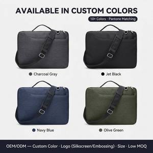 Sac pour ordinateur portable léger et résistant aux chocs de qualité supérieure avec sangle et poignée réglables pour <span class=keywords><strong>Macbook</strong></span> Air Pro 13 15,6 pouces - Product Image 1