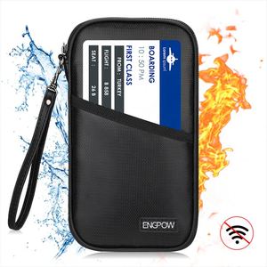 OEM Men Waterproof Passport Wallet Card Holder With Coin <b>Pocket</b> Mens Clutch Passport Bag Cover ID Credit Card Holder RFID - Product Image 1