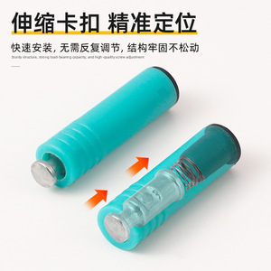 Conector Telescópico Flexible Shengshimingxin, Versión Azul de Plástico, Fácil Instalación para Soporte de Estantes de Muebles - Product Image 5