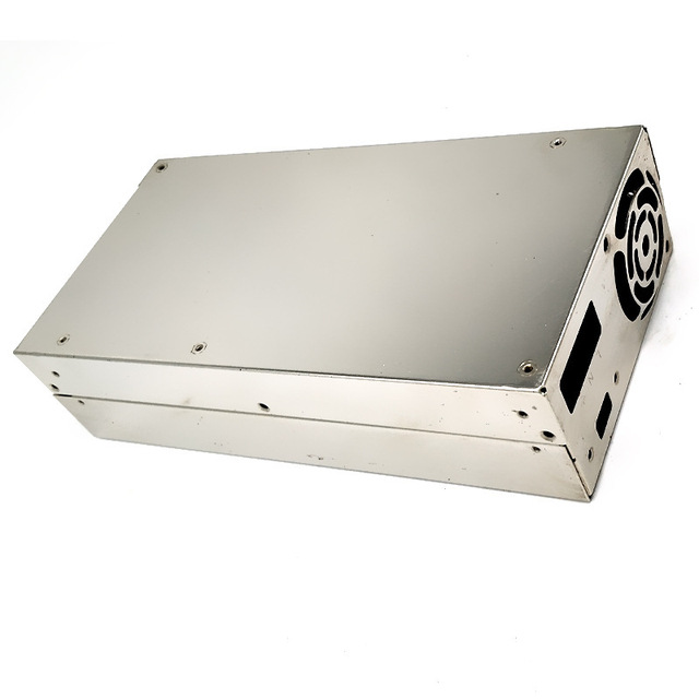 Custom Aluminum Mini ITX Computer Case Small Form Factor SFF Chassis with Cooling Fan for Industrial PC Control System