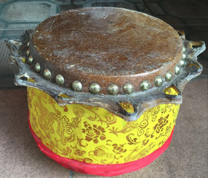 Tambor de León de Alta Calidad para Danza Tradicional del Año Nuevo Chino, Tambor de Wushu y <span class=keywords><strong>Kungfu</strong></span> - Product Image 3