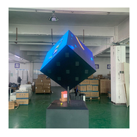 GPXP Schermo LED a Cubo Modulare Personalizzato Multiforme, Display LED Creativo per Centri Commerciali, Esposizioni di Bellezza e Palcoscenici