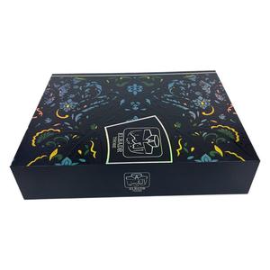 Tùy Chỉnh In Ấn Sang Trọng Cứng Nhắc Gấp Giấy Màu Đen Bao Bì Nam Châm Đóng Cửa Nắp Các Tông Có Thể Gập Lại Từ Hộp Quà Tặng Với Logo - Product Image 5