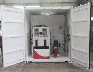 20ft 20000L mobile container service diesel fuel filling station