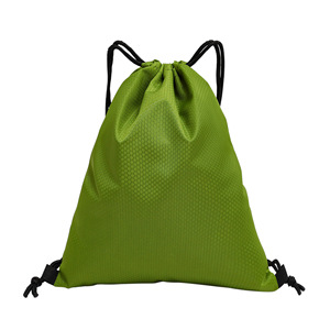 Sac à dos personnalisé en polyester avec cordon de serrage pour événements en plein air, cadeaux promotionnels et publicitaires - Product Image 3