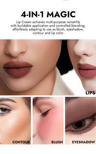 Ultra-Blendable Cloud Lip Stain Cremoso Acabado mate para labios Mejillas Ojos Lápiz labial hidratante ligero - Product Image 5