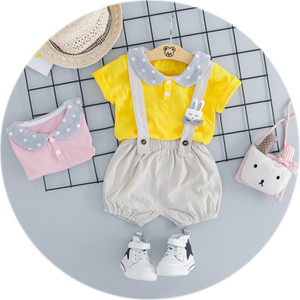 Mono de moda coreano con cinturón y estampado de personajes, al por mayor, proveedores de camisetas deportivas en India - Product Image 1