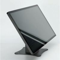 Moniteur LCD Tactile Mural de 18,5, 21, 22, 24 Pouces avec Boîtier Métallique pour Android, Windows, Linux, Tablette PC Industrielle