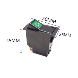 สวิตช์โยกสำหรับรถบรรทุก 140-2 ขนาด 50x26x45 มม. IP65 ทองแดง สำหรับไฟตัดหมอก แตร และสัญญาณเตือนภัย - Product Image 2