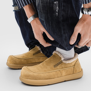 Nuove Scarpe <span class=keywords><strong>Ortopediche</strong></span> Invernali Calde e Comode, Pantofole in Cotone OEM per <span class=keywords><strong>Uomo</strong></span>, Scarpe da Passeggio Unisex per Esterni - Product Image 4