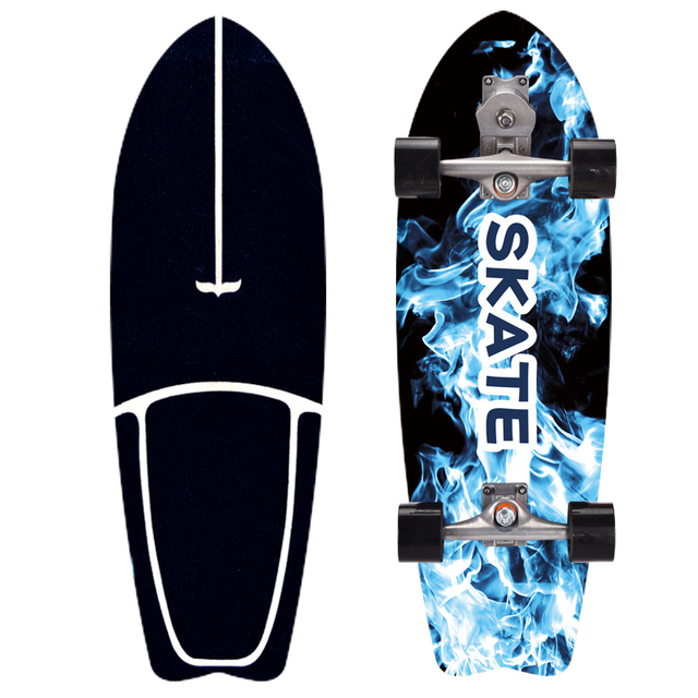 Ruidongle 7 Ply Canadian Maple Surf Skate Truck Land Carver Surfskate Wholesale Custom Professional Cruiser Board