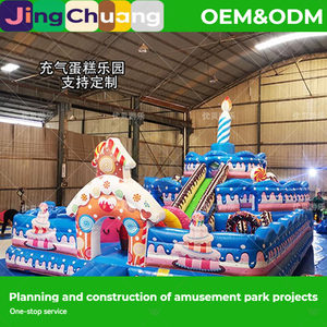 Nuevo Tobogán Inflable JingChuang Ocean Slide, Barco Pirata, Castillo Infantil Grande, Trampolín para Exteriores, Fabricante de Equipos de Diversión - Product Image 2