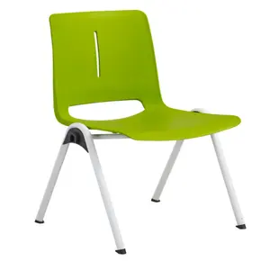 中国供应商可叠放椅子训练椅带写字板的学生椅