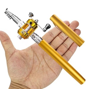 Juego de Cañas de Pescar Ultraligeras de Fibra de Vidrio para Principiantes - Caña de <span class=keywords><strong>Mar</strong></span> para Lanzamiento a Larga Distancia con Señuelos Pequeños, Ultraligera para Pesca en Balsa - Product Image 1