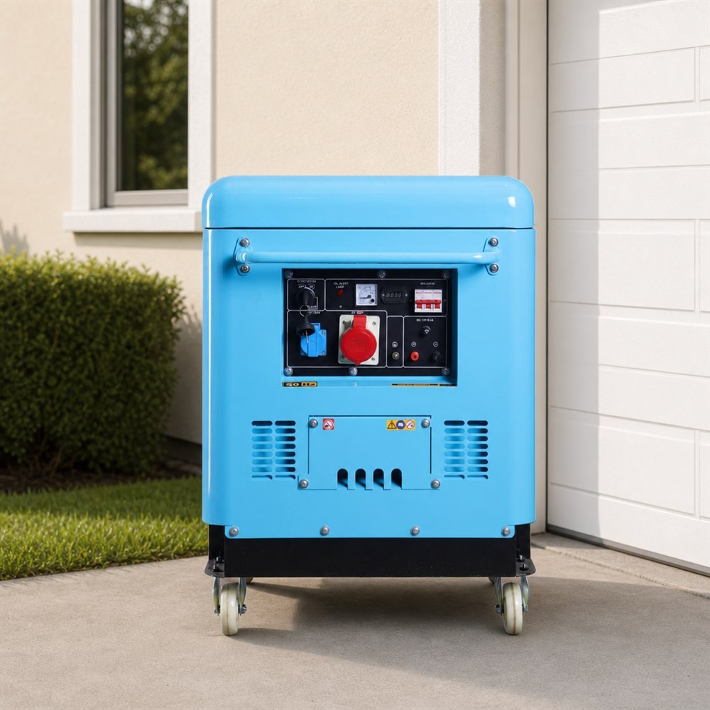 Silent Soundproof Gasoline Generator Set For Home Use Household Backup Power Genset · image 2