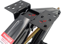 Cric de nivellement à ciseaux pour remorque de camping-car de 24 po, compatible avec les camping-cars pliants et les caravanes, capacité de 2500 lb