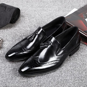 รองเท้าหนังแบบทางการสั่งทำพิเศษสุดหรูหราพร้อมเชือกผูก รองเท้าอ็อกซ์ฟอร์ดสำหรับผู้ชายสไตล์ลำลองและธุรกิจ ทำด้วยมือ - Product Image 3