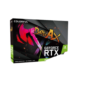Nouvelle <span class=keywords><strong>carte</strong></span> graphique discrète <span class=keywords><strong>de</strong></span> <span class=keywords><strong>jeu</strong></span> vidéo Rainbow RTX3060 <span class=keywords><strong>DUO</strong></span> 12G LHR Fan Lock - Product Image 1