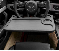 Plateau universel de bureau de table de volant de voiture en plastique robuste personnalisé pour les aliments, la consommation et les boissons pour ordinateur portable