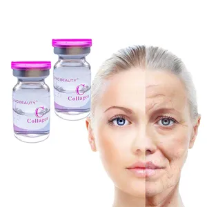 कोलेजन पेप्टाइड्स शीशियाँ त्वचा देखभाल मेसोथेरेपी समाधान चेहरे का सीरम