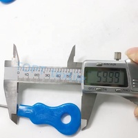 Aiguille à crochet pour pièces de machine à tricoter à chaîne Karl Mayer
