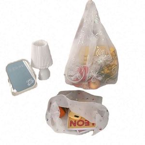 Sac de shopping personnalisé en organza léger et luxueux, durable, avec dentelle, pour femmes, idéal pour la promotion florale - Product Image 3