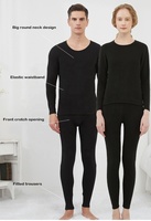 Ensemble de sous-vêtements thermiques chauffants ultra doux personnalisés ensemble de caleçons longs en polyester et spandex pour femmes ensembles de sous-vêtements thermiques pour hommes