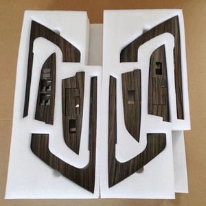 Panel decorativo para el reposabrazos interior del Land Cruiser, compatible con la modificación LC200, para el marco del elevador de cristales. - Product Image 4